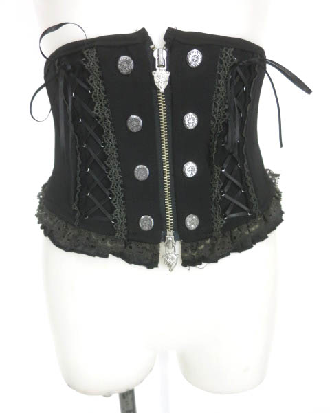 OZZ ONESTE ローズ刺繍入りコルセット