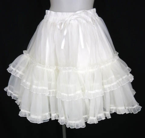 Metamorphose オーガンジーフリルパニエ