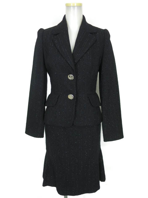 Vivienne Westwood RED LABEL グリッターストライプ スカートスーツ