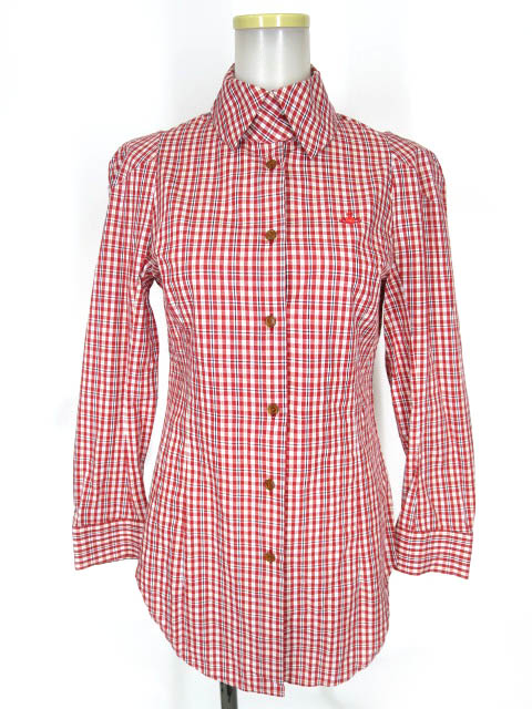 Vivienne Westwood RED LABEL チェック柄ブラウス