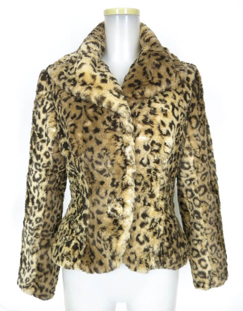 Na+H 豹柄ファージャケット