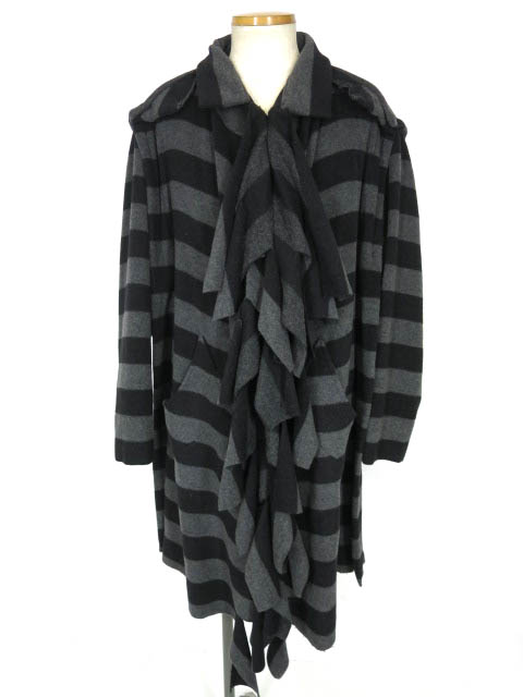 Vivienne Westwood MAN ストライプウールコート