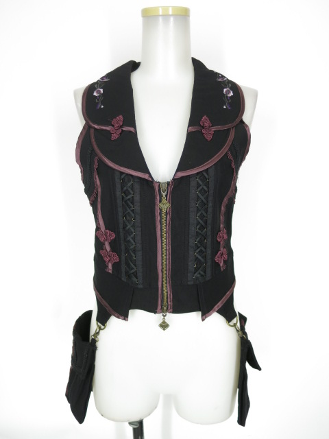 OZZ ONESTE ポケット付きチャイナジップアップベスト