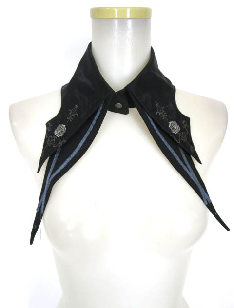 OZZ ONESTE × ALYS ローズ刺繍付け襟