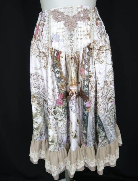 OZZ ONESTE × 深澤翠 Valkyrie 神殿モチーフ スカート