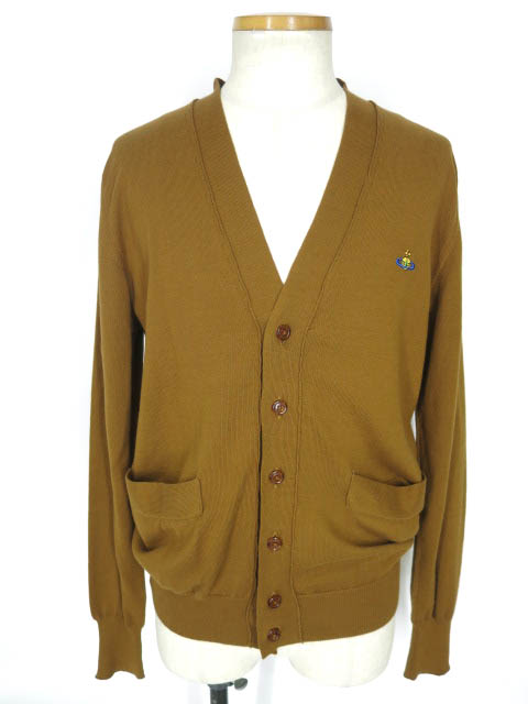 Vivienne Westwood オーブ刺繍ニットカーディガン