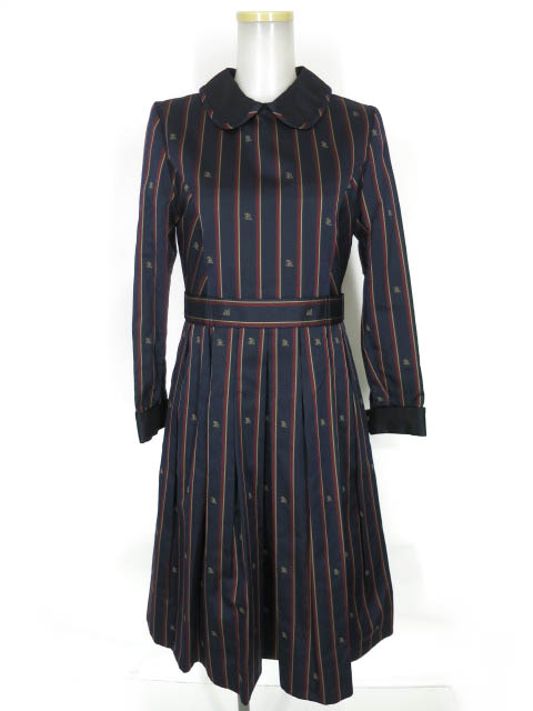 Jane Marple レジメンタルストライプ コレットドレス