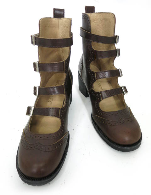 Jane Marple 4ストラップシューズ