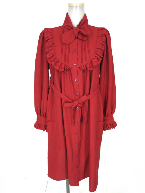 Physical Drop スタンドカラーチュニックワンピース