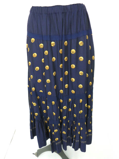 Jane Marple Dans Le Salon Granny’s buttons ティアードスカート