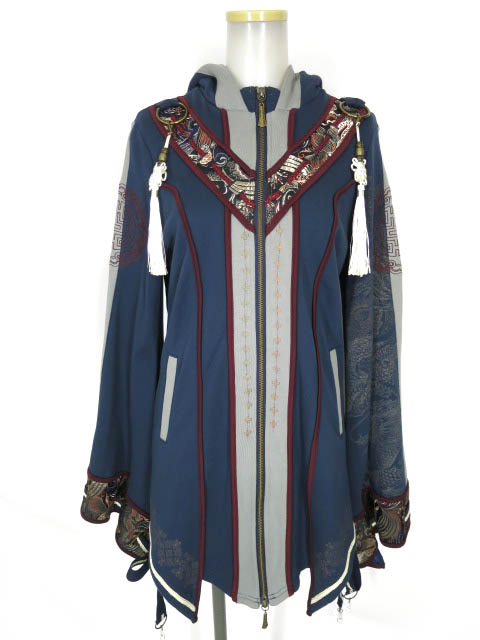 OZZ ONESTE キョンシー御札付きパーカー