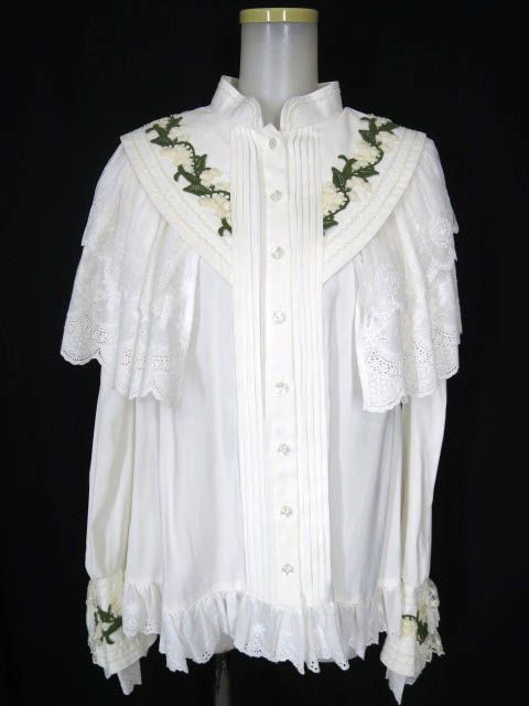 Hoshibako Works スズランの谷 モチーフレースブラウス