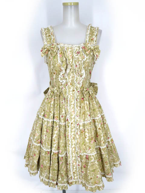 Metamorphose Antique rose 〜小鳥たちのさえずり～ ティアードジャンパースカート