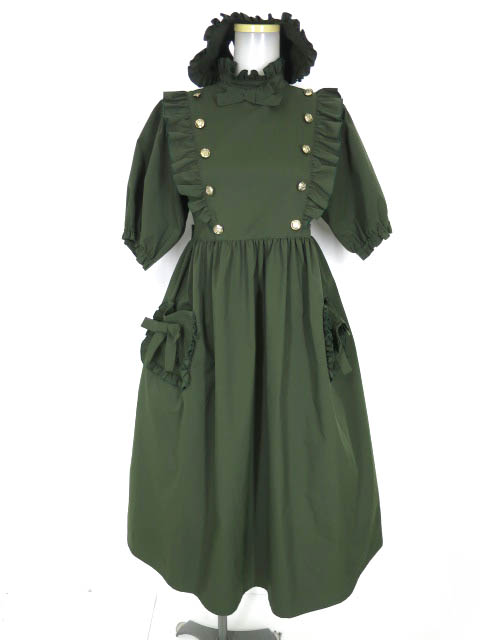 Physical Drop ナース風ワンピース (ヘッドドレスセット)