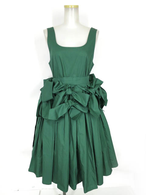 RIDDLE SHEEP リボンリボンリボンジャンパースカート