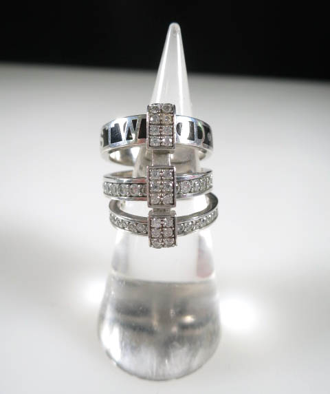 Vivienne Westwood JULES 3連リング