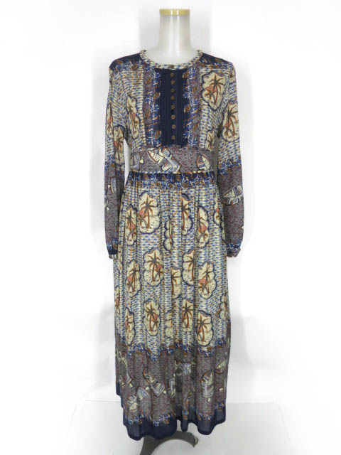 Jane Marple Dans Le Salon Palm tree マキシドレス