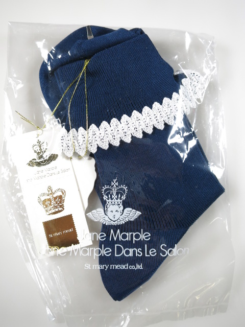 Jane Marple レーストリミングソックス