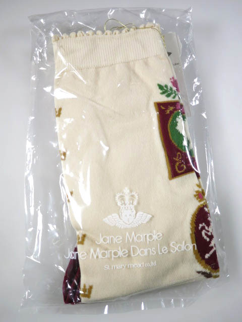 Jane Marple Royal chocolate オーバーニーソックス