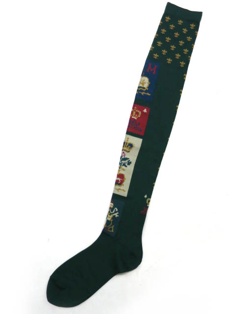 Jane Marple Royal Flag オーバーニーソックス