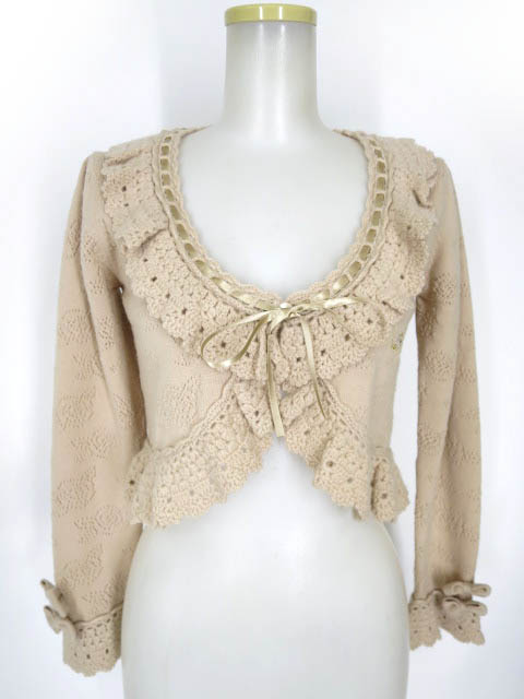 ALICE and the PIRATES バラ透かし編みボレロ