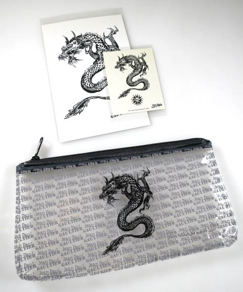 Jean Paul GAULTIER ドラゴン クリアポーチ