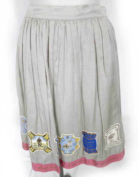 Jane Marple Cartes A Filsのデコパージュスカート