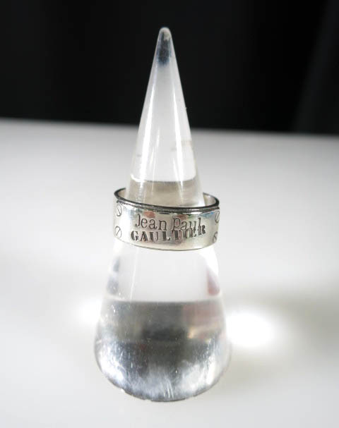 Jean Paul GAULTIER ロゴプレートリング