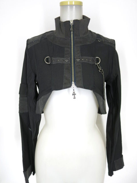 Ozz Croce ショート丈ジップジャケット