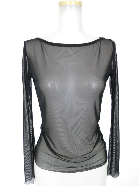 Na+H メッシュ長袖カットソー