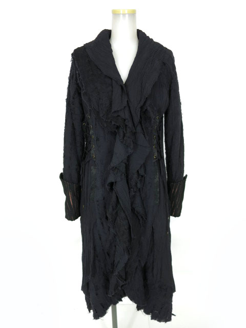 DARK RED RUM H.jelly ダメージガーゼコート