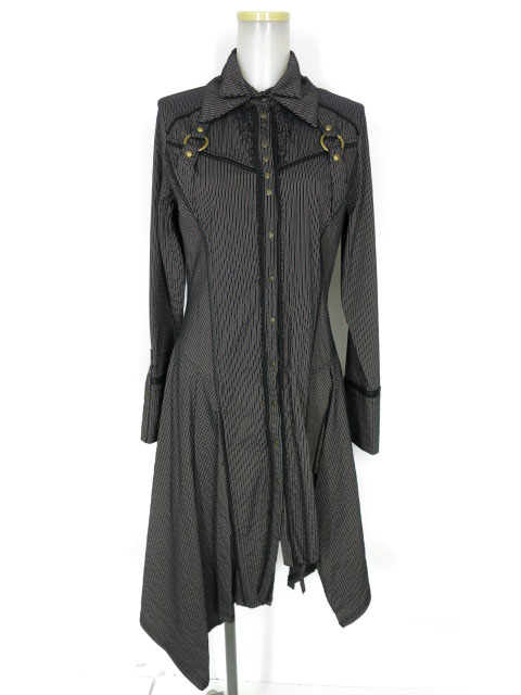 Rozen Kavalier ストライプロングブラウス