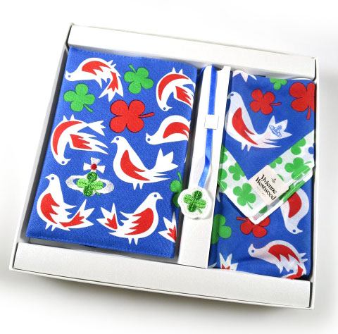 Vivienne Westwood ハンカチ＆ブックカバーセット