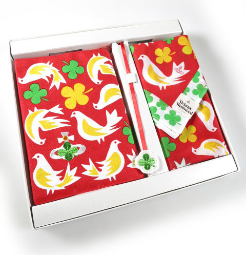 Vivienne Westwood ハンカチ＆ブックカバーセット