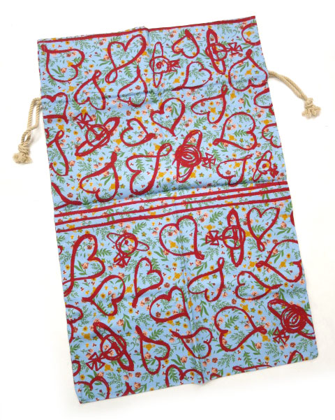 Vivienne Westwood オーブ＆ハート＆花柄 巾着