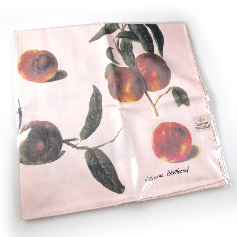 Vivienne Westwood アプリコット柄ハンカチ