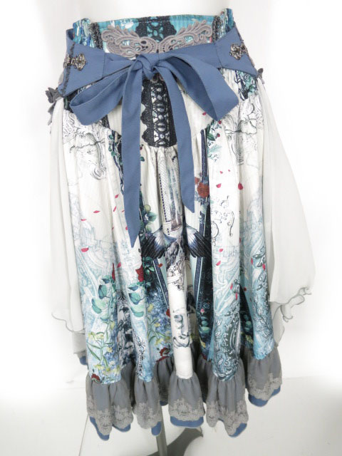 OZZ ONESTE × 深澤翠 Valkyrie 神殿モチーフ スカート