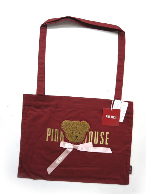PINK HOUSE × MISAKO&ERINKO テディベアトートバッグ