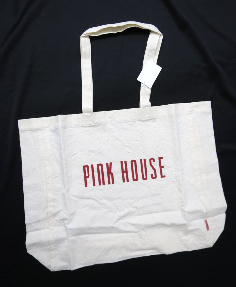 PINK HOUSE ロゴプリントートバッグ
