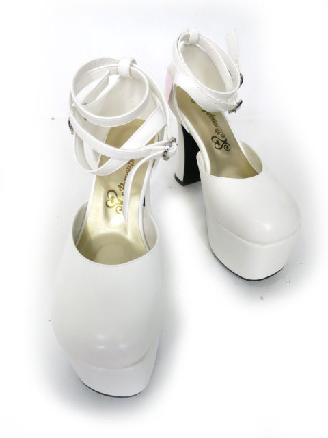 Metamorphose ヒール ストラップ シューズ