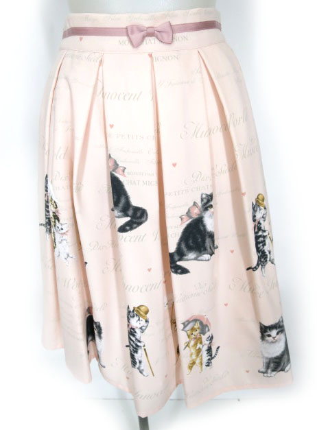 Innocent World アンティークキャットスカート