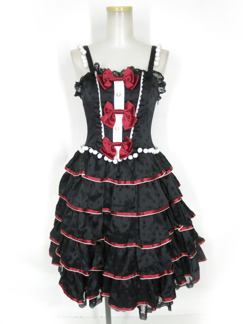 ALICE and the PIRATES ベアーキャロルジャンパースカート