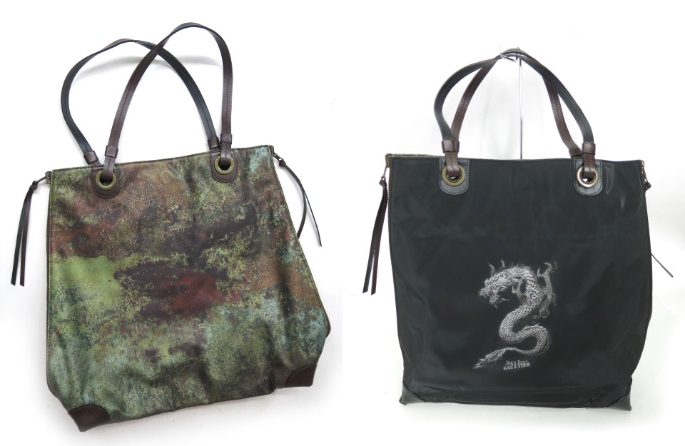 Jean Paul GAULTIER ドラゴン＆Vサイバー リバーシブルトートバッグ