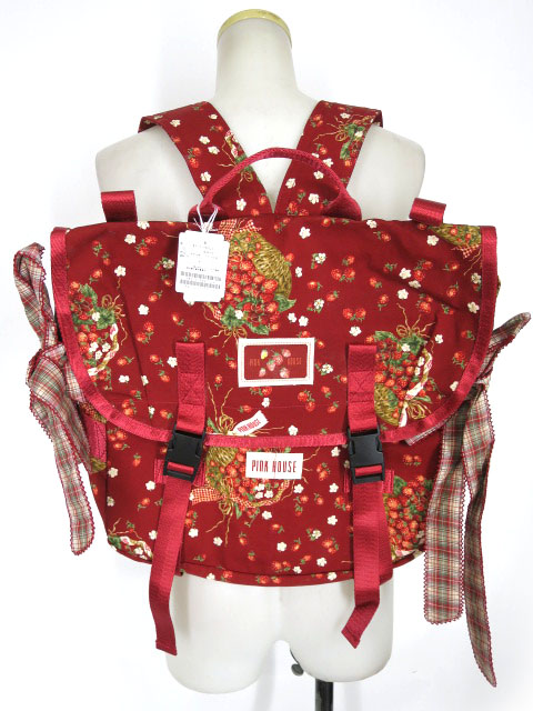 PINK HOUSE ロイヤルクイーンベリー柄リュック