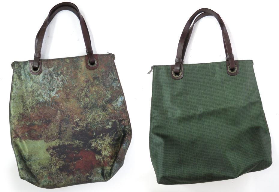 Jean Paul GAULTIER Vサイバー＆ロゴ柄リバーシブルトートバッグ