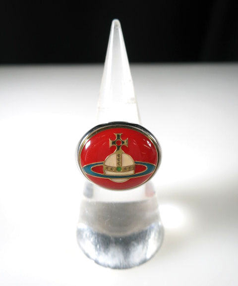 Vivienne Westwood エナメルボタンリング