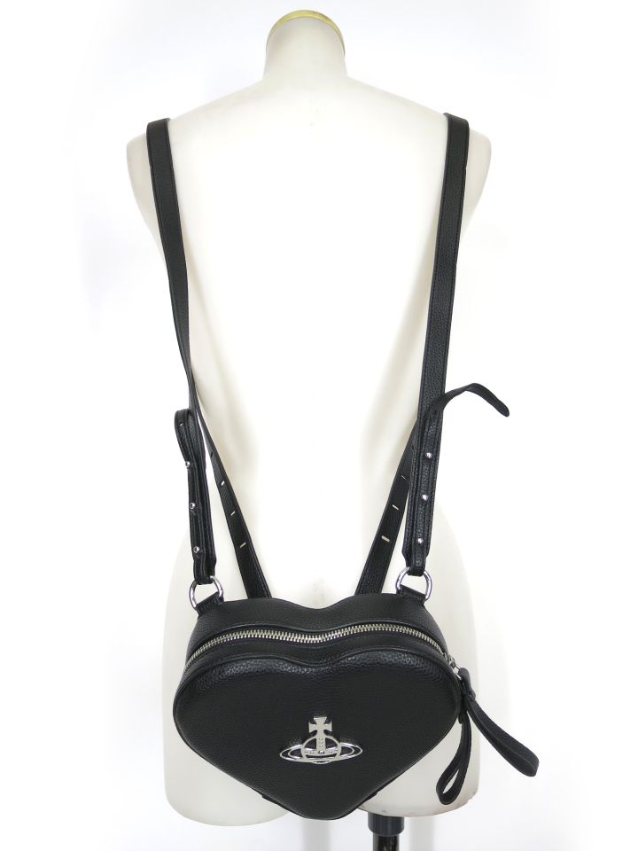 Vivienne Westwood Johanna Vegan Heart Backpack ミニハートリュック