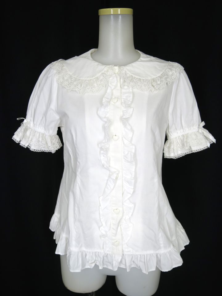 Angelic Pretty リリカルバニーレース半袖ブラウス