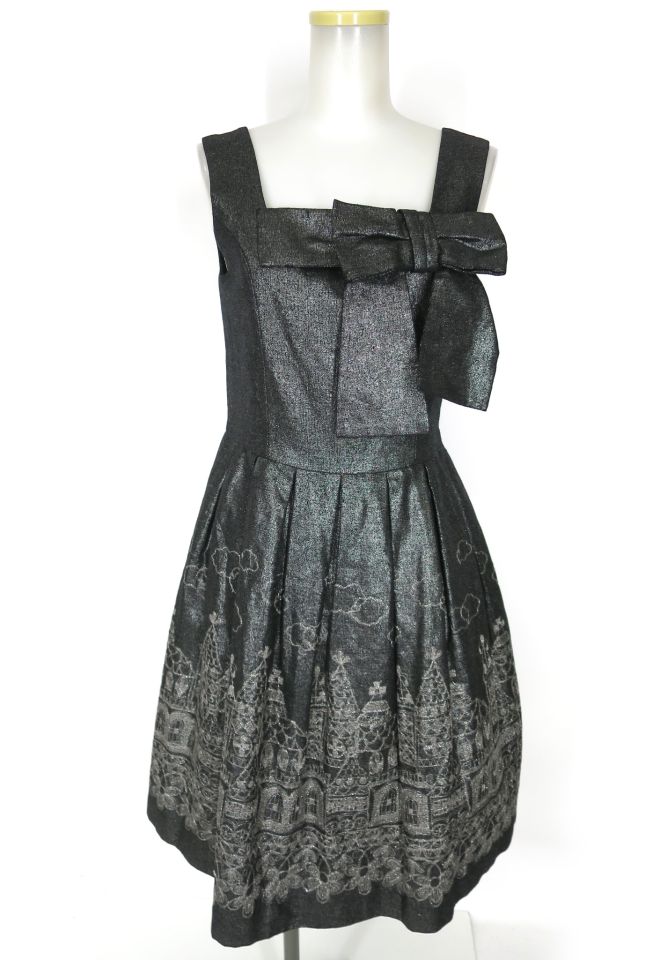 Jane Marple Holy Village エンブロイダリージャンパースカート