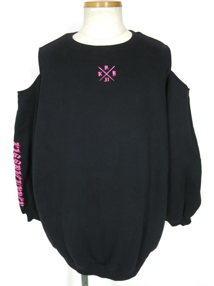 KRY CLOTHING 肩出し裏毛カットソー